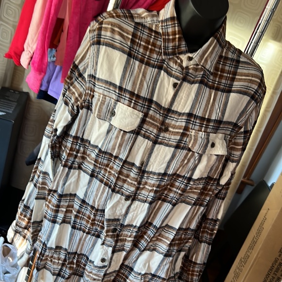 Men’s George button up plaid shirt size M (38-40) - Picture 2 of 4